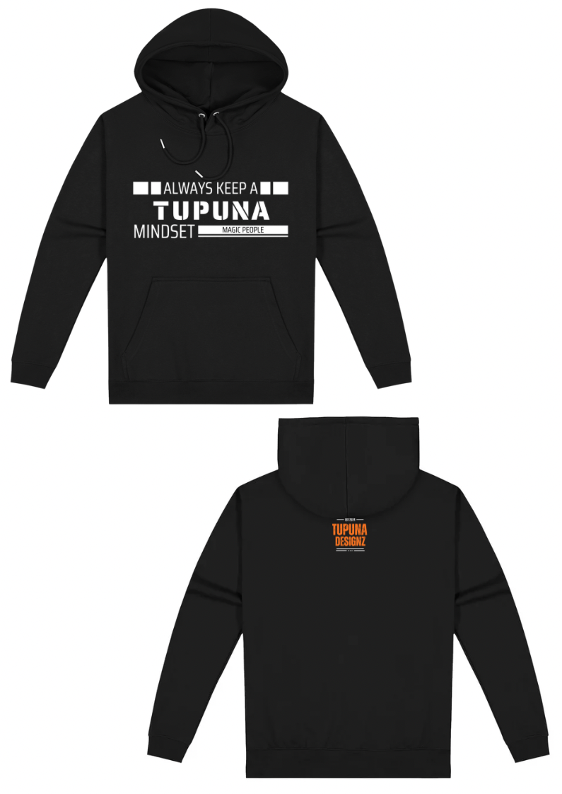 Tupuna Mindset Hoodie Pakeke