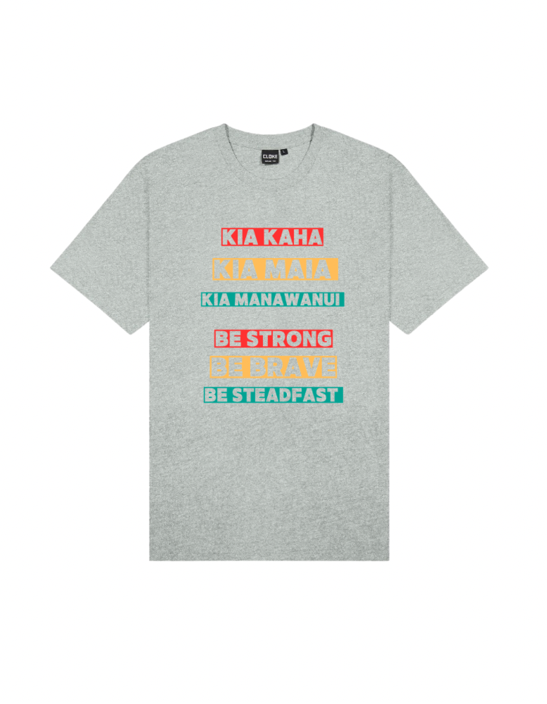 Kia Kaha Kia Maia Kia Manawanui Tee Pakeke