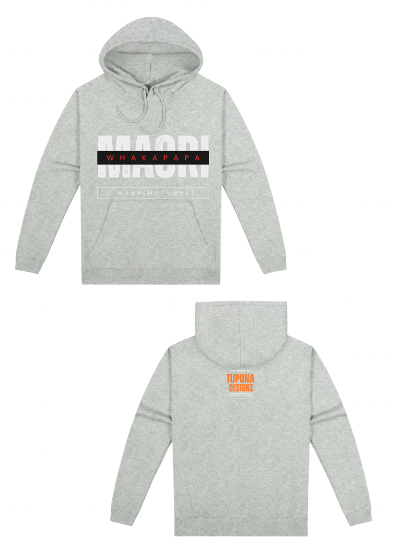 Maori Whakapapa Hoodie Tamariki