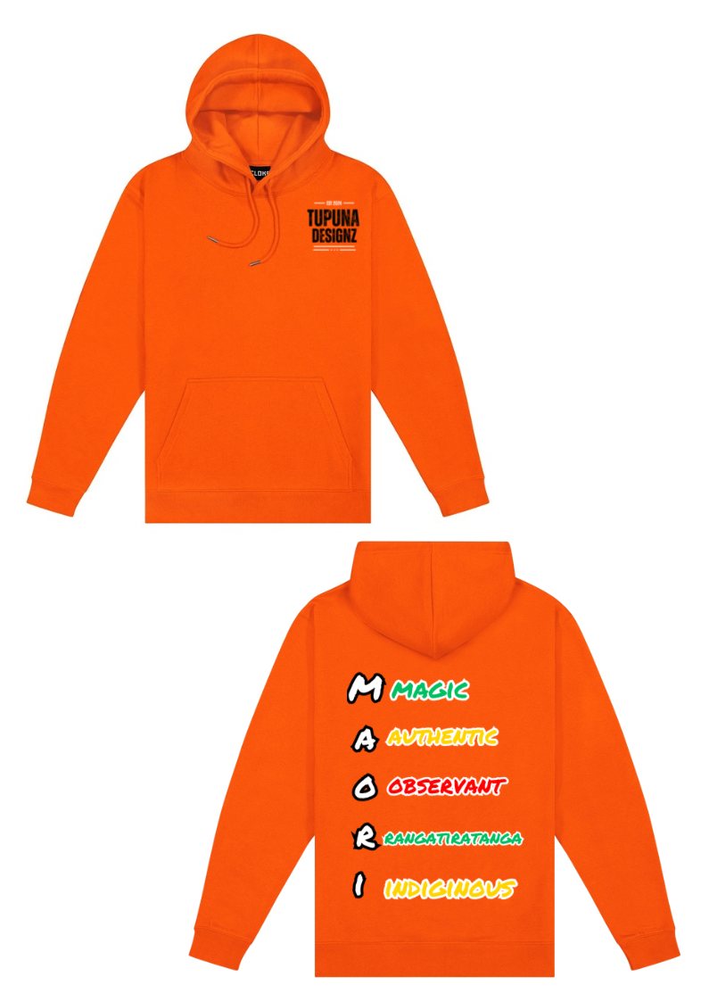 Maori Rasta Hoodie Pakeke