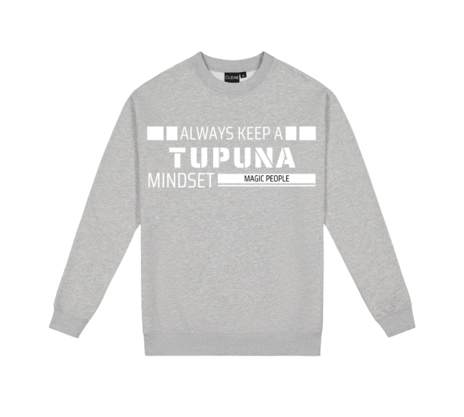 Tupuna Mindset Crew Neck Pakeke