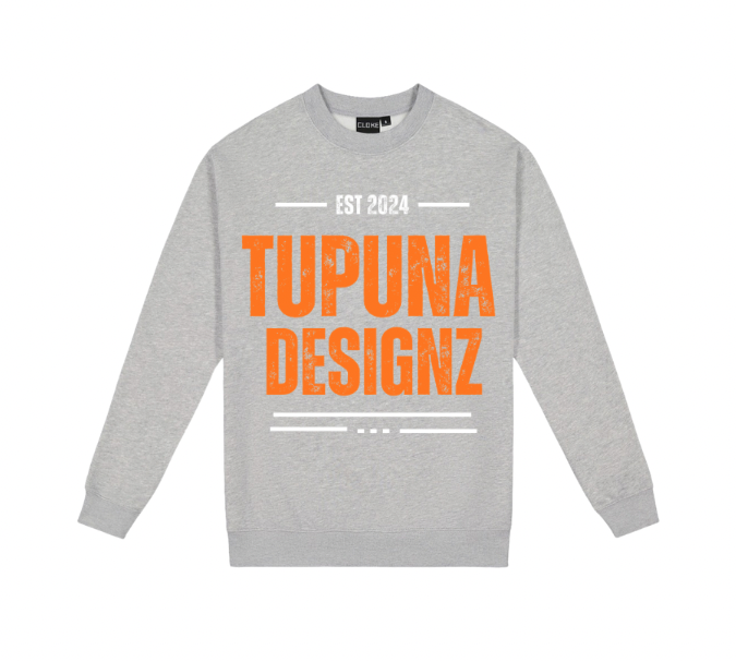 Tupuna Designz Crew Neck Pakeke