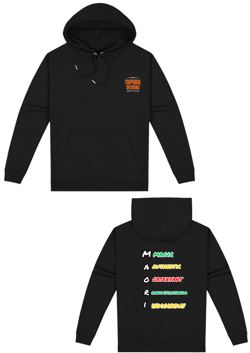 Maori Rasta Hoodie Tamariki