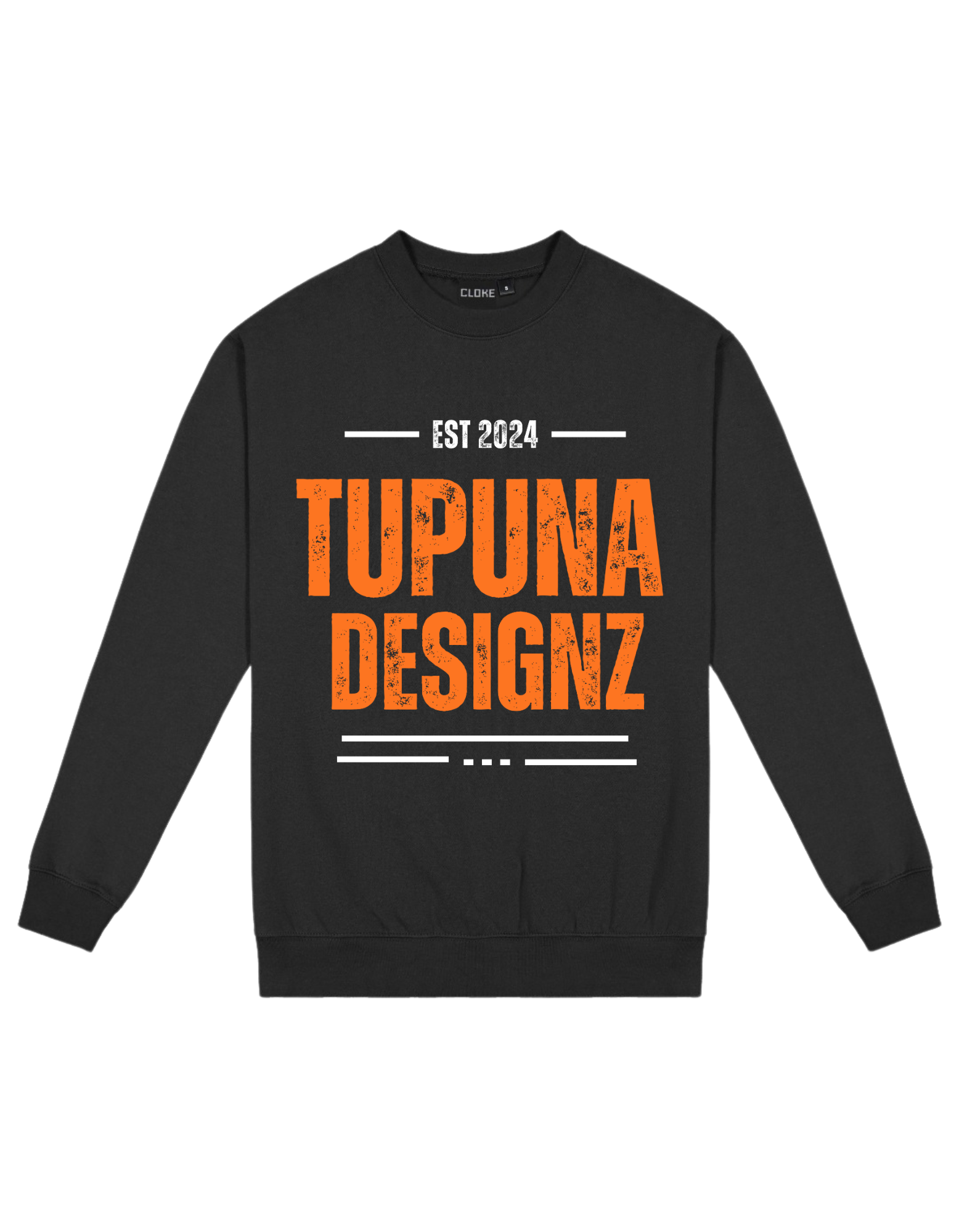 Tupuna Designz Crew Neck Tamariki